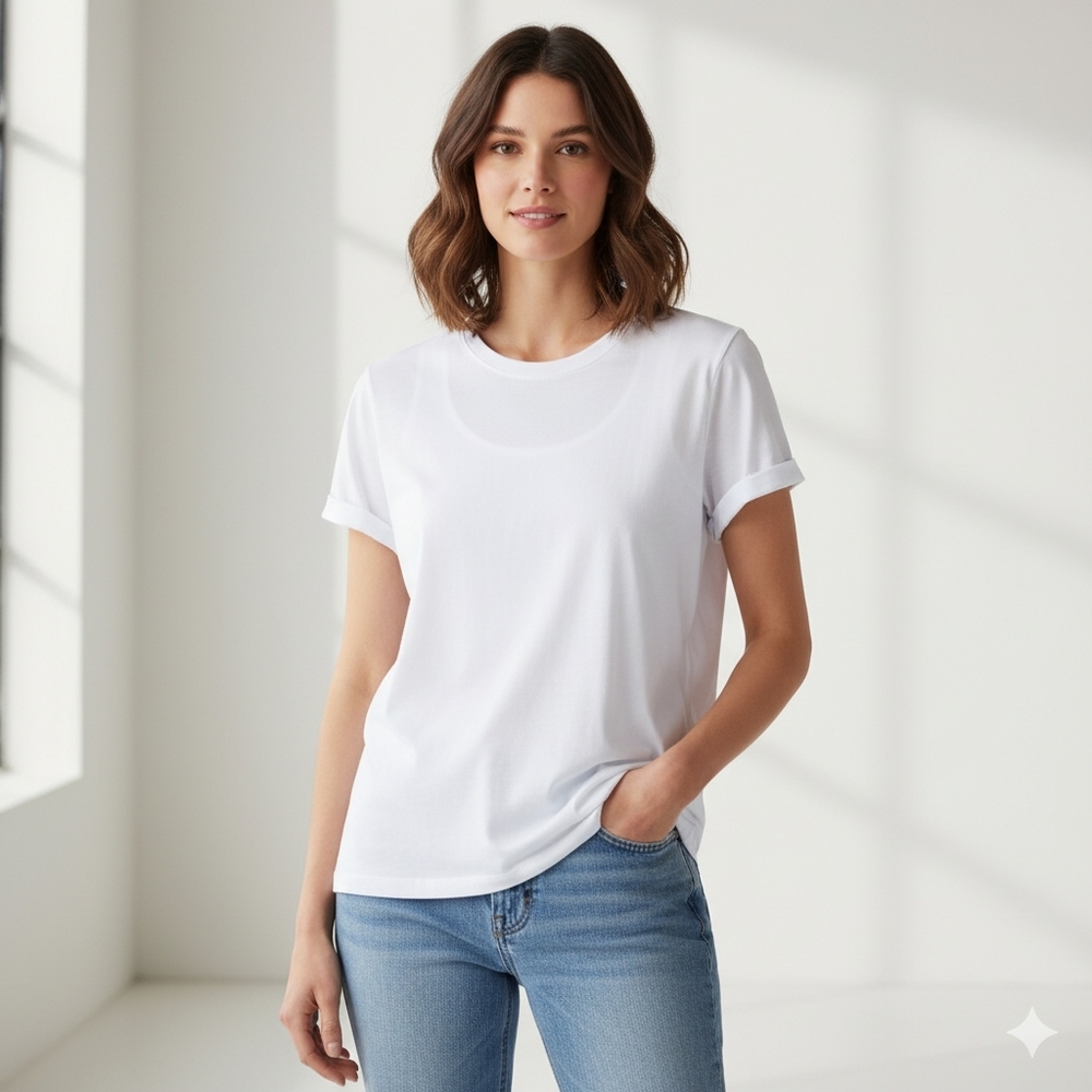 Giovanni 2pk white undershirts
